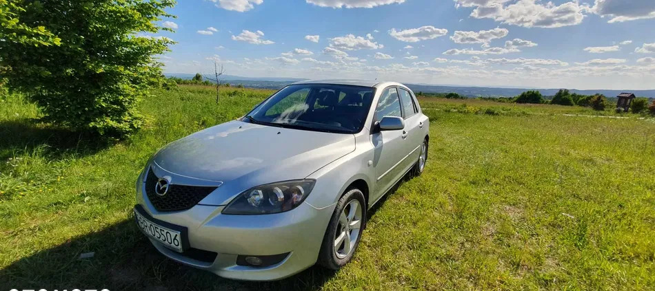 podkarpackie Mazda 3 cena 10500 przebieg: 223381, rok produkcji 2004 z Witkowo